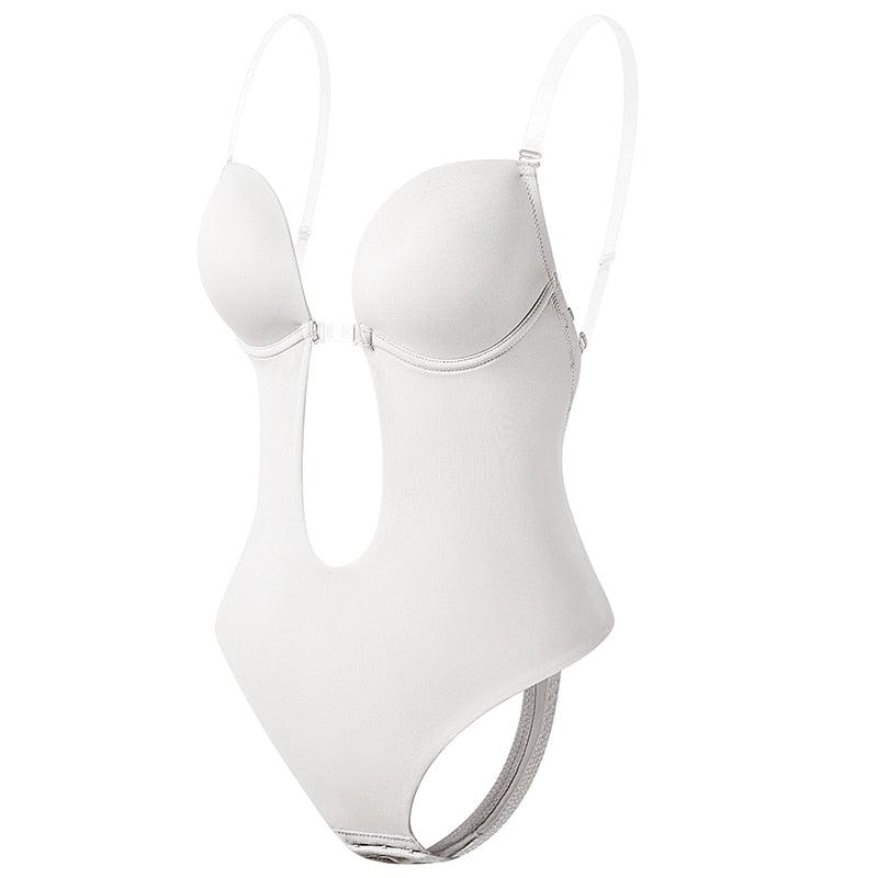 Backless Body Shaper Bra, Amazing Bodysuit Shapewear - Wonder Skull