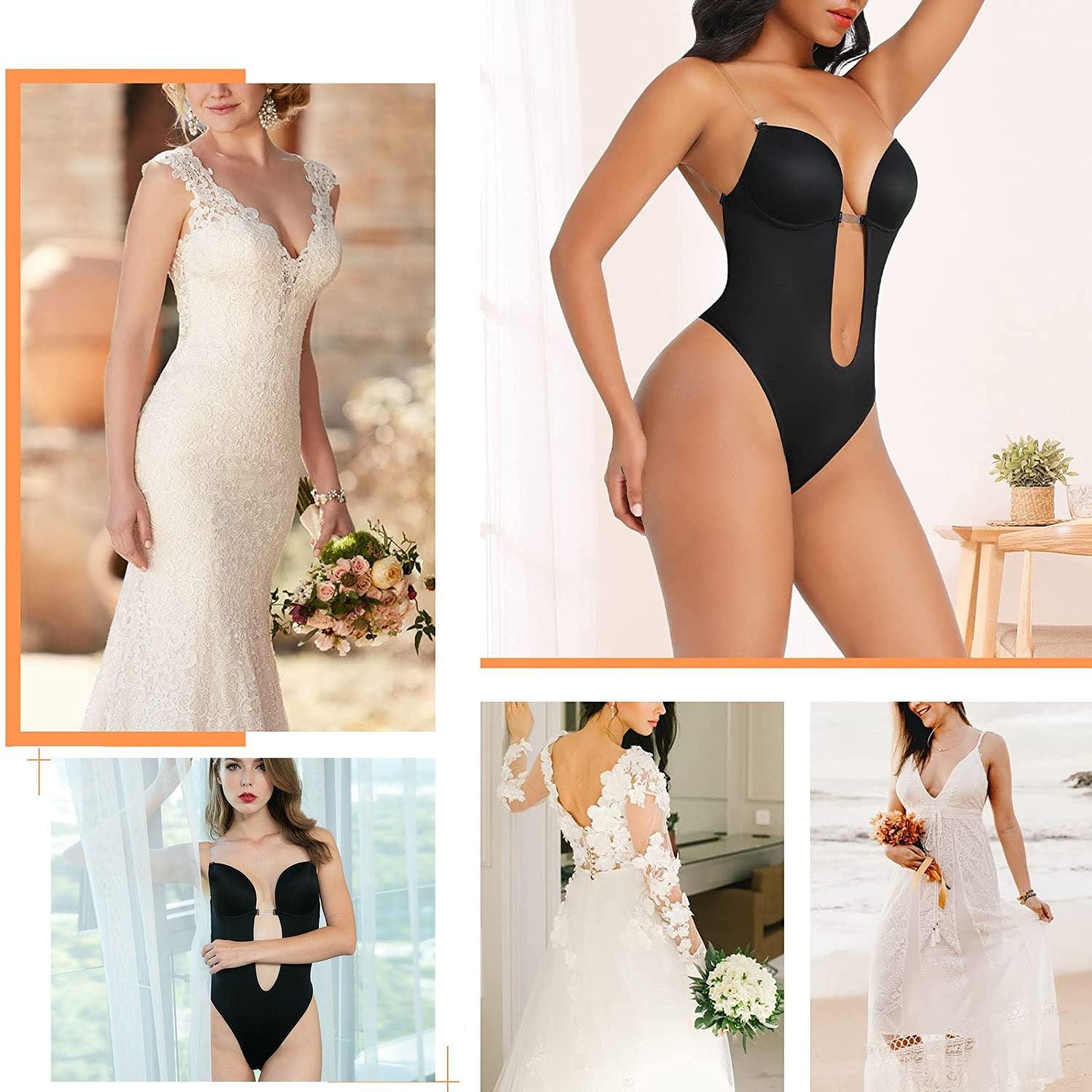 Backless Body Shaper Bra, Amazing Bodysuit Shapewear - Wonder Skull
