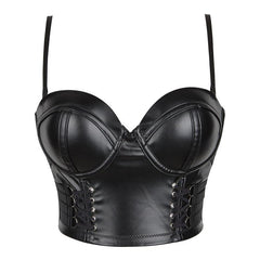 Black Gothic Bustier, Beautiful Corset For Women - Wonder Skull