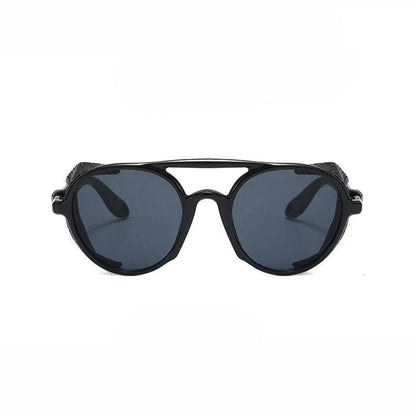 Steampunk Design Sun Glasses, Vintage Leather Goggles Oculus For Women - Wonder Skull