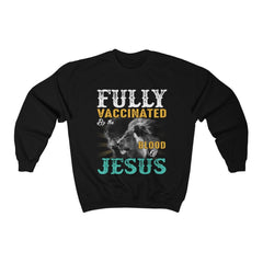 Blood Of The Jesus Unisex Heavy Blend™ Crewneck Sweatshirt - Wonder Skull