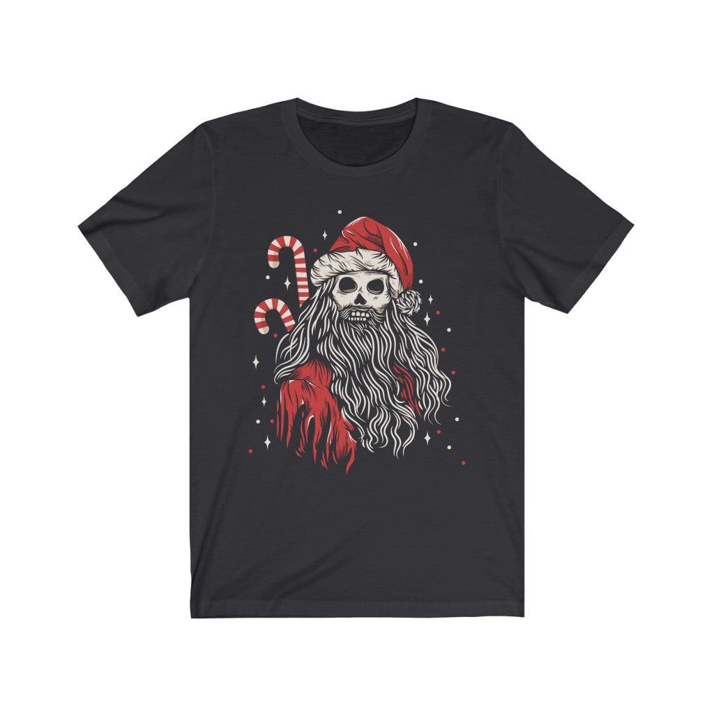 Christmas Santa Claus Skull T-Shirt - Wonder Skull