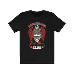 Proud Member Of the Bad Mom Club Skull T-shirt - Wonder Skull