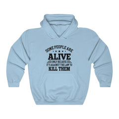 Some People Are Alive Unisex Heavy Blend™ Hooded Sweatshirt - Wonder Skull