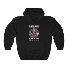 Up On The Rooftop Unisex Heavy Blend™ Hooded Sweatshirt - Wonder Skull