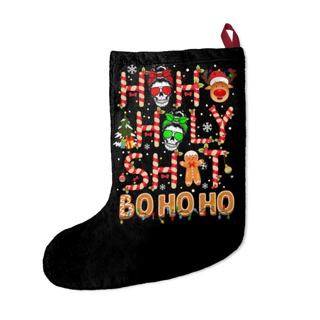 Funny Mama HoHo Bo Ho Ho Ho Christmas Stockings - Wonder Skull