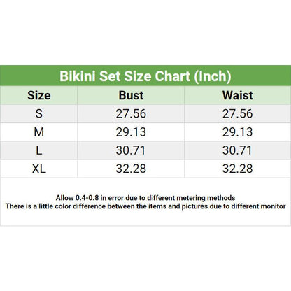 Women’s Funny Printed 2Pcs Bikini Suits 2023 - Wonder Skull