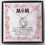 Mom, You Are Simply The Best Forever Love Necklace - Wonder Skull