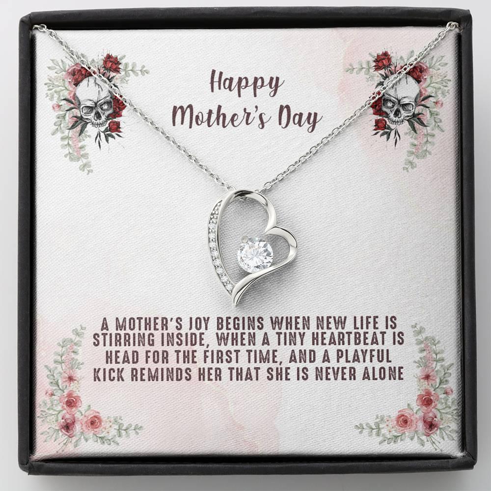 Happy Mother's Day Forever Love Necklace - Wonder Skull