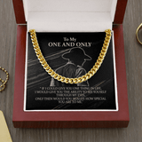 I Would Give You The Ability To See Yourself - Cuban Link Chain Necklace - Wonder Skull