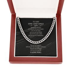 You Are My Mentor - Cuban Link Chain Necklace - Wonder Skull
