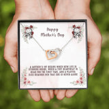 Happy Mother's Day Interlocking Hearts Necklace - Wonder Skull