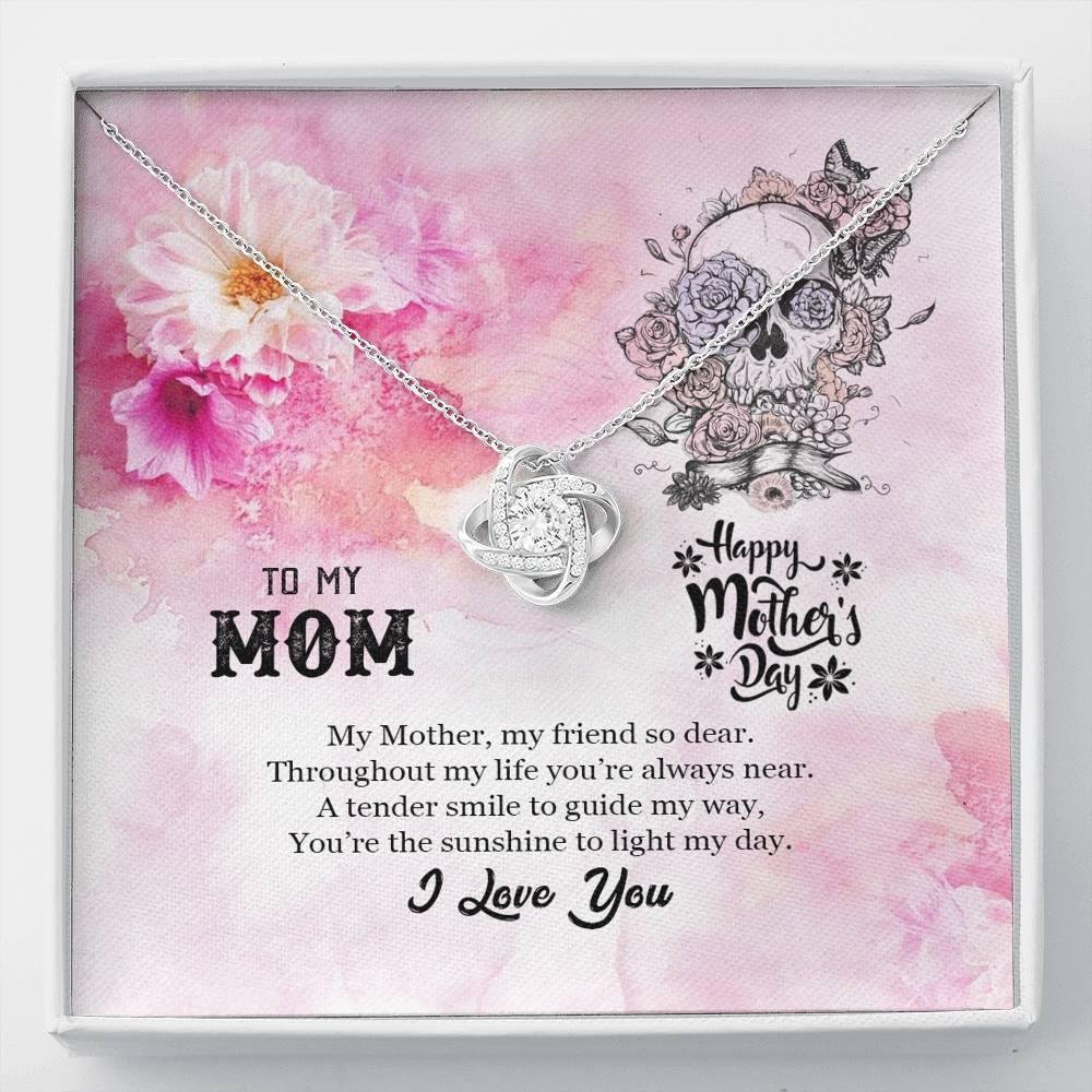 Mom You Are The Sunshine Love Knot Necklace - Wonder Skull