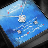 To My Mom For Infinite Love Love Knot Necklace - Wonder Skull