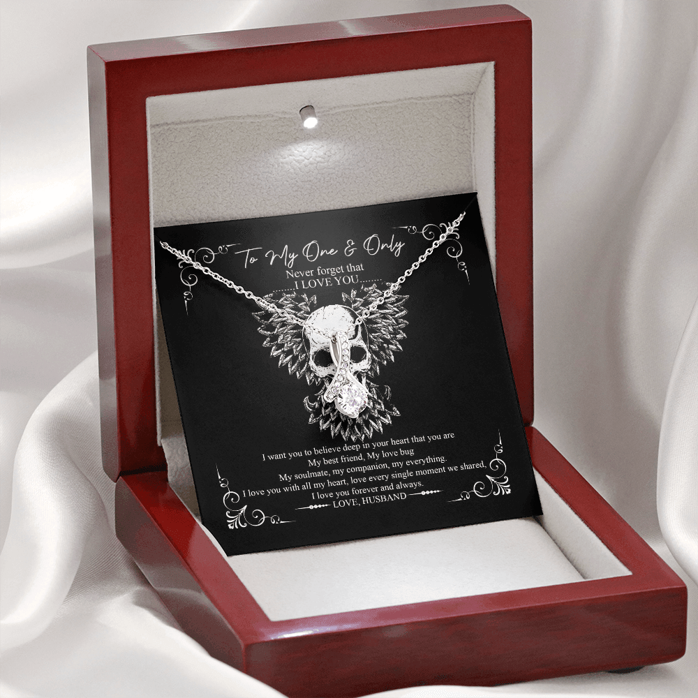 Never Forget That I Love You - Alluring Beauty Necklace - Wonder Skull