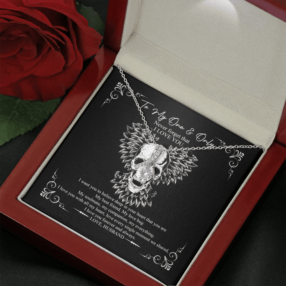 Never Forget That I Love You - Alluring Beauty Necklace - Wonder Skull