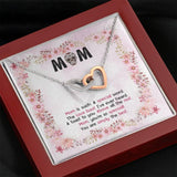 Mom You Are Simply The Best Interlocking Hearts Necklace - Wonder Skull