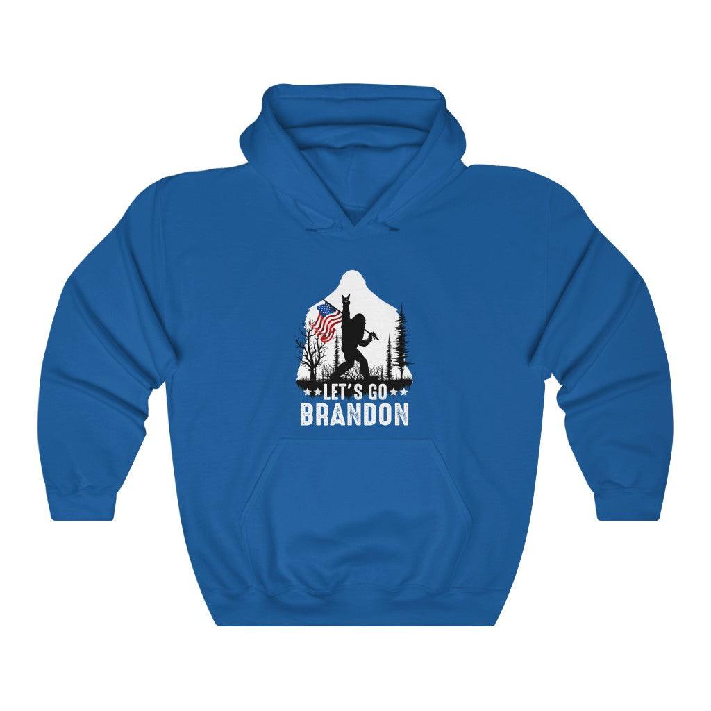 Let's Go Brandon Unisex Heavy Blend™ Hooded Sweatshirt - Wonder Skull