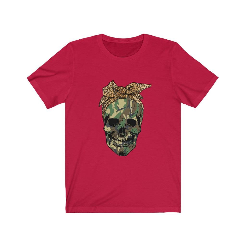 Camo Skull T-shirt - Wonder Skull