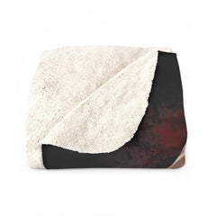 We Bleed Together Sherpa Fleece Blanket - Wonder Skull