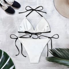 Funny Hand Skeleton Skull Art String Triangle Bikini - Wonder Skull