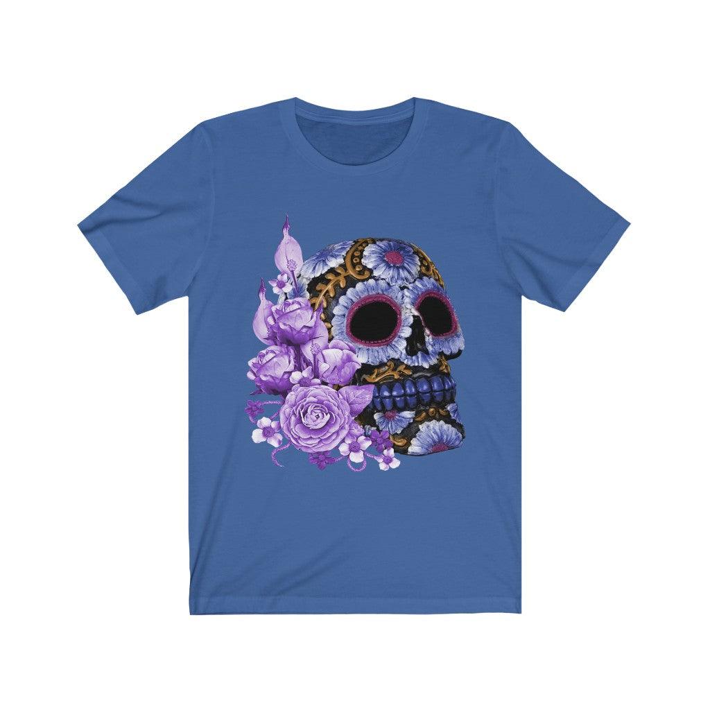 Sugar Skull Dia De Los Muertos T-Shirt - Wonder Skull