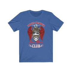 Proud Member Of the Bad Mom Club Skull T-shirt - Wonder Skull