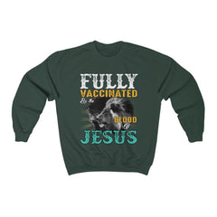 Blood Of The Jesus Unisex Heavy Blend™ Crewneck Sweatshirt - Wonder Skull