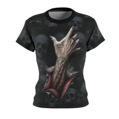 Death Hand All Over Print T-shirt For Women - Wonder Skull