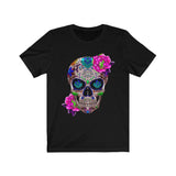 Sugar Skull Day Of The Dead T-Shirt - Wonder Skull