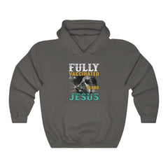 Blood Of Jesus Unisex Heavy Blend™ Hooded Sweatshirt - Wonder Skull