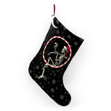Skull Santa Claus On The Moon Christmas Stockings - Wonder Skull