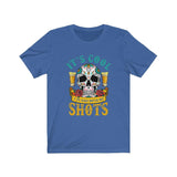 Funny It's Cool I've had Both My Shots Skull T-shirt - Wonder Skull