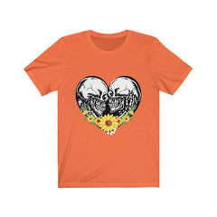 Skeleton Love Heart T-Shirt - Wonder Skull