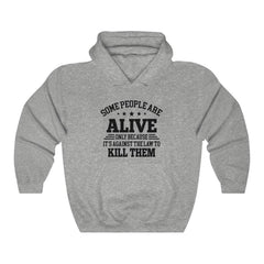 Some People Are Alive Unisex Heavy Blend™ Hooded Sweatshirt - Wonder Skull