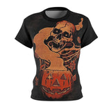 Halloween Is Coming All Over Print T-shirt For Women - Wonder Skull