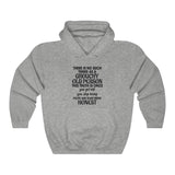 Grouchy Old Person Unisex Heavy Blend™ Hooded Sweatshirt - Wonder Skull