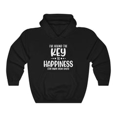 I've Found The Key To Happiness Unisex Heavy Blend™ Hooded Sweatshirt - Wonder Skull