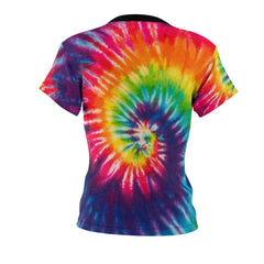 Skull Tree Tie Dye All Over Print T-shirt For Women - Wonder Skull