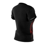 Creepy Halloween All Over Print T-shirt For Women - Wonder Skull