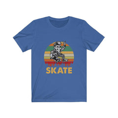 Skate Skeleton Skull T-shirt - Wonder Skull