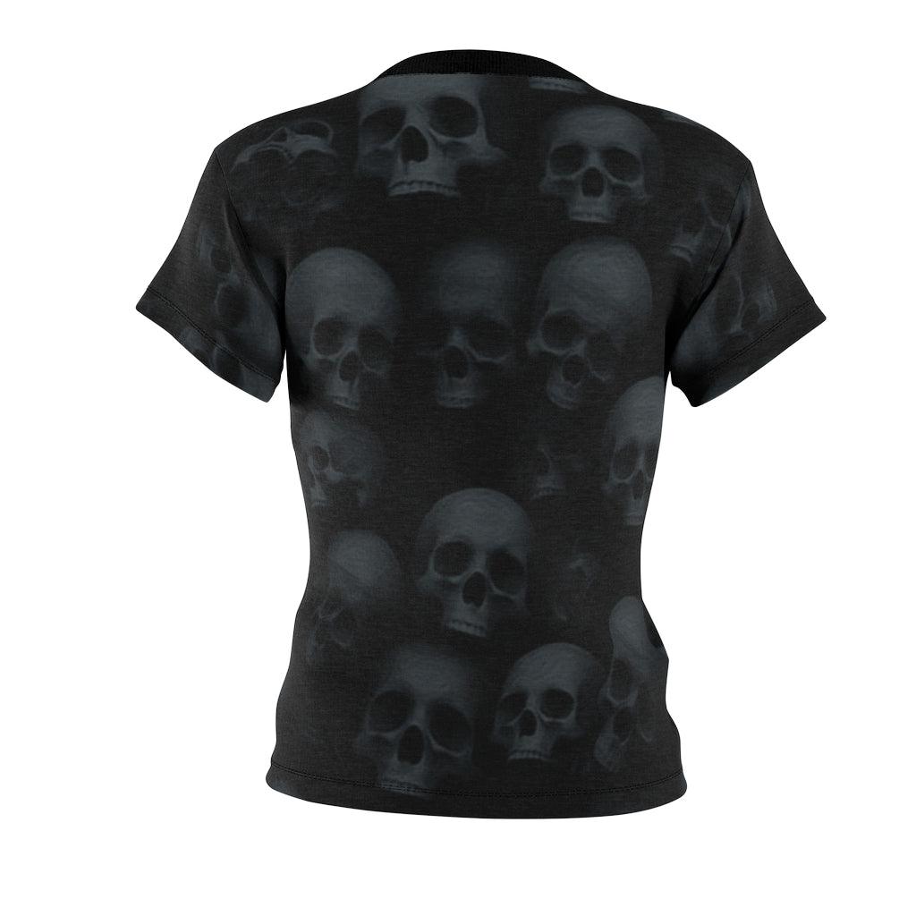 Death Hand All Over Print T-shirt For Women - Wonder Skull