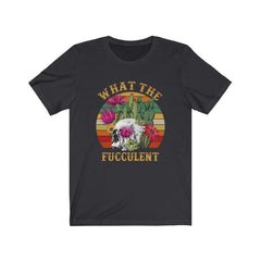 Funny What The Fucculent Skull T-shirt - Wonder Skull