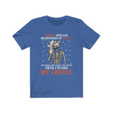 Funny I Don't Give Eeffoc Skull T-shirt - Wonder Skull