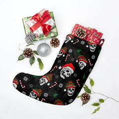 Skull Candy Cane Stockings - Wonder Skull