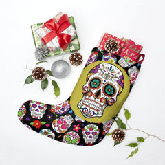 Calavera Skull Christmas Stockings - Wonder Skull