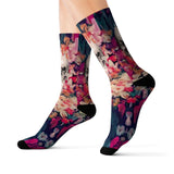 Dripping Skull Sublimation Socks - Wonder Skull