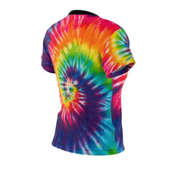 Skull Tree Tie Dye All Over Print T-shirt For Women - Wonder Skull