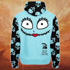 Tear Me A Part Pullover Hoodie For Women - Wonder Skull