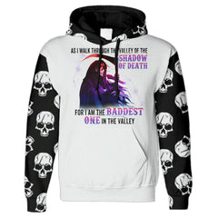 Shadow Of Dead Skull Gothic All Over Print Unisex Hoodie - Wonder Skull